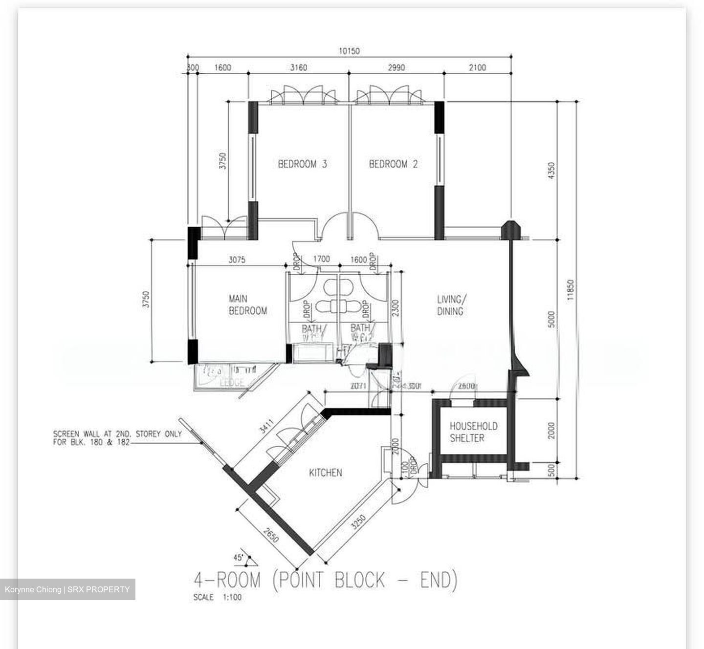 Blk 182 Vista 8 (Bedok), HDB 4 Rooms #576841151